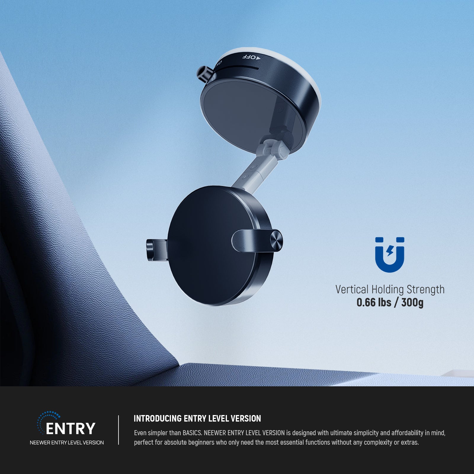 NEEWER A9 Magnetic Phone Mount Holder is only 300g.