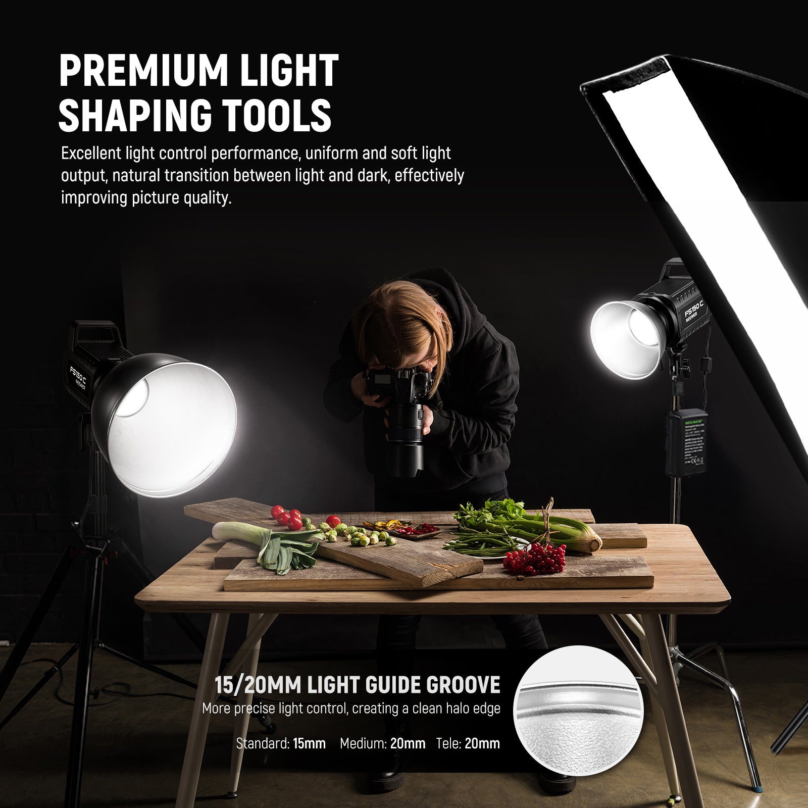 NEEWER FR18 Deep Focus Reflector is a premium light shaping tool.