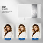 NEEWER SF7575F Light Diffuser Panel Scrim features a reversible silver/white reflector cover