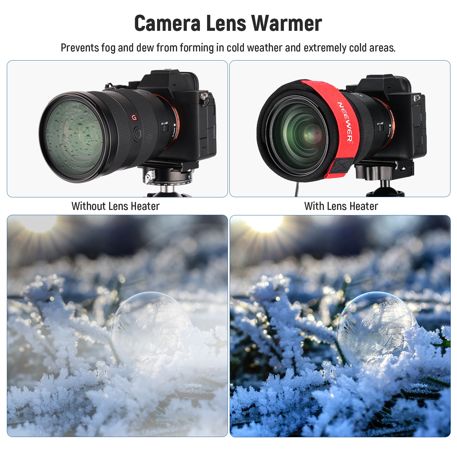 NEEWER Camera Lens Warmer