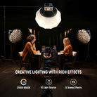 NEEWER HB80B Bi Color Mini COB LED Video Light can create lighting with rich effects.