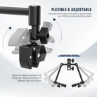 Easily adjust the angle of the clamp to accommodate your different photography lighting needs