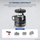1/4" Universal Compatibility