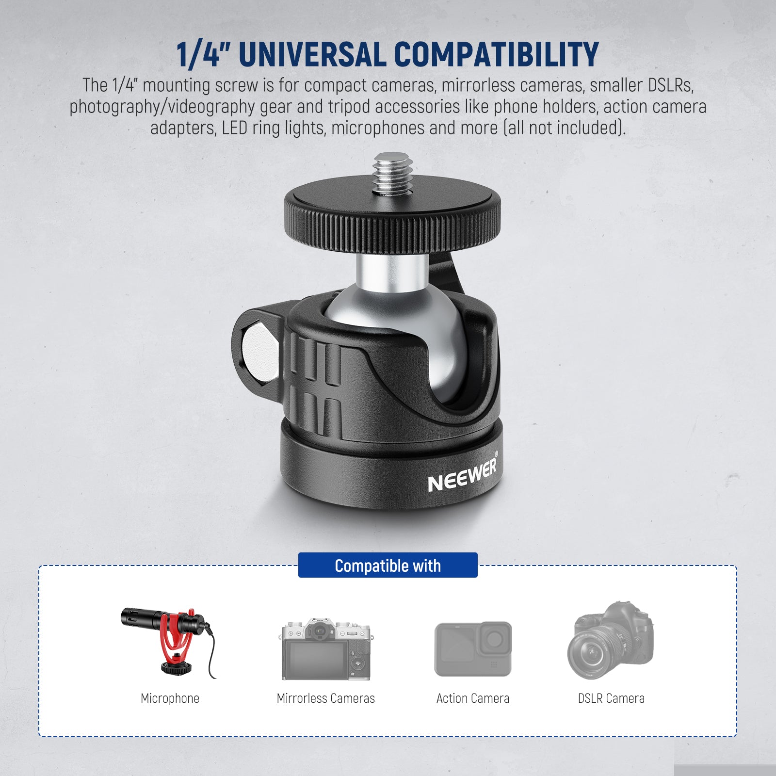 1/4" Universal Compatibility