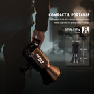 NEEWER FS150B Bi-Color Video Light is portable and compact.