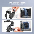 NEEWER TH15 3 Way Geared Head offers 2 control modes.