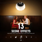 NEEWER HS200B Portable Bi-Color LED Studio Light offers 13 scene effects.