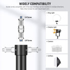 Wide Compatibility of the NEEWER WB-100 116cm Triangle Wall Mounting Boom Arm