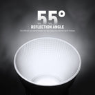 standard reflector with a 55° reflection angle