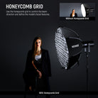 NEEWER NS92P Quick Release Octagonal Softbox Kit includes a honeycomb grid.