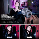 NEEWER HS60B lighting kit can be used as the key light or fill light