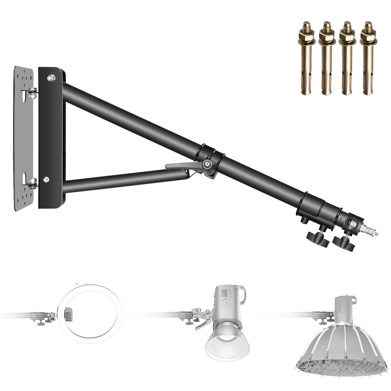NEEWER 180CM Wall Boom Arm