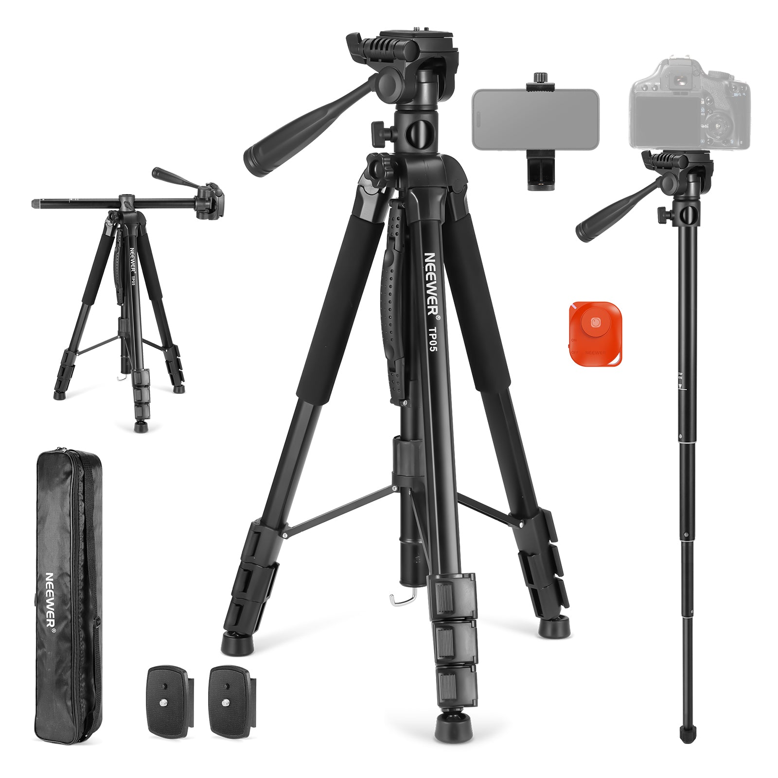 NEEWER TP05 Aluminum Alloy Tripod Monopod