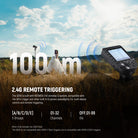 NEEWER Q200 Outdoor Strobe Flash is built with NEEWER 2.4G wireless Q system