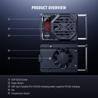 Product overview of the NEEWER CA155 Camera Cooling Fan
