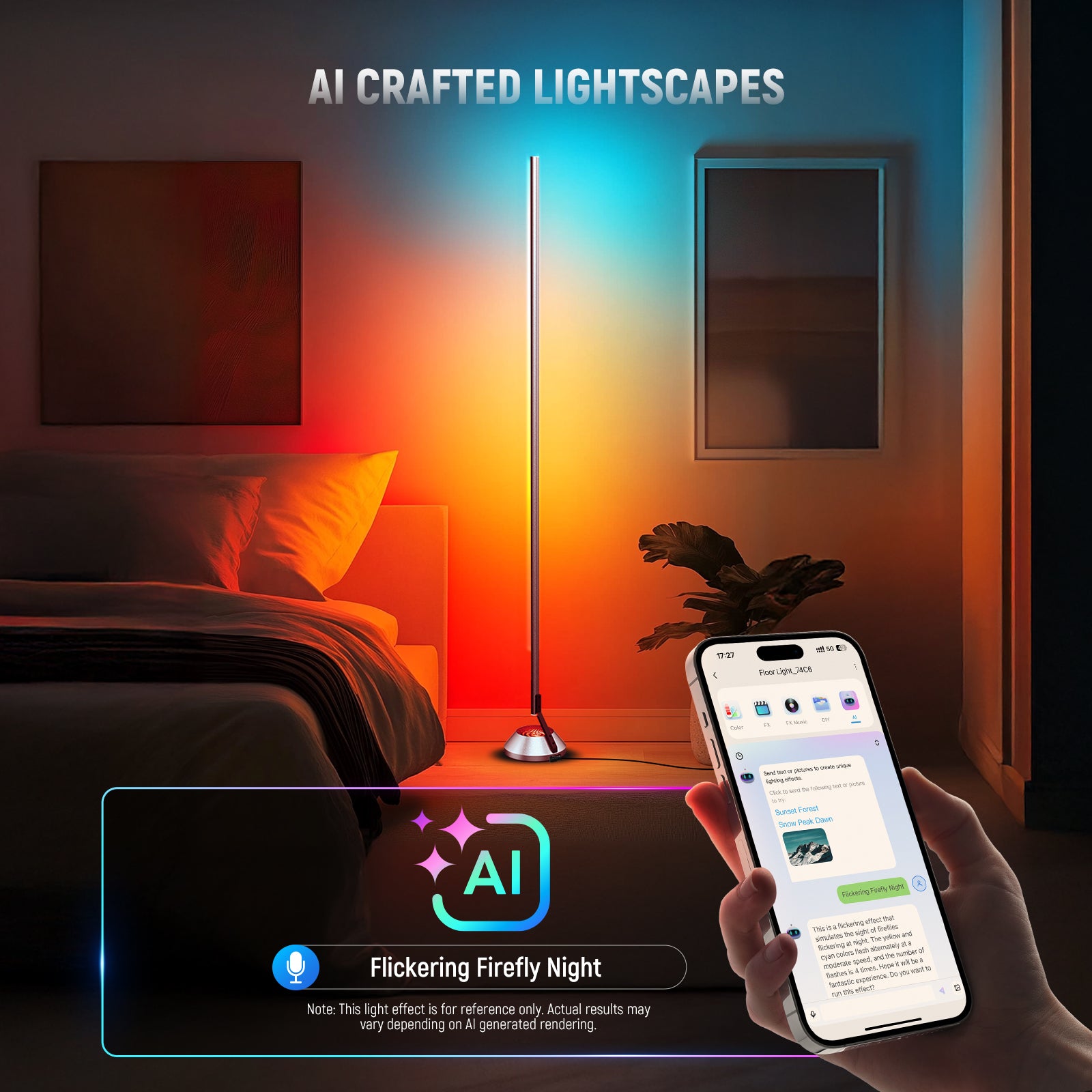 This smart LED lamp ensures effortless setup