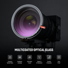 NEEWER 3-in-1 Multifunction Camera Lens Filter is crafted from premium HD optical glass.