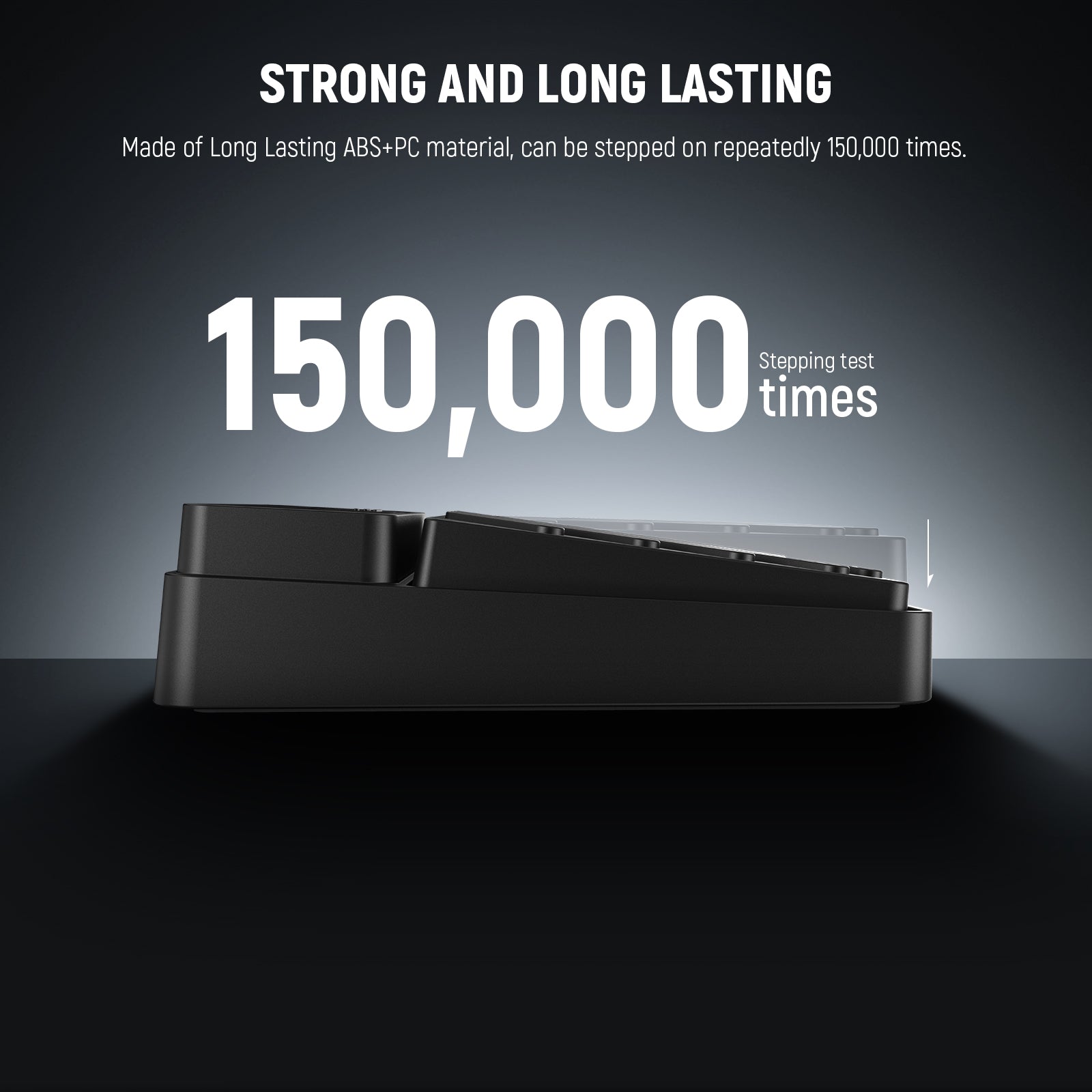 NEEWER Teleprompter Foot Switch is strong and long lasting.