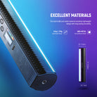 NEEWER TL21C RGB LED Tube Light is made of excellent materials.