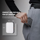 NEEWER BL48B Rechargeable Magnetic Selfie Light is compact and portable.