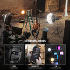 NEEWER CB120B Bi-Color LED Video Light features 3 control modes.