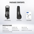 Package Contents of the NEEWER TS012 Heavy Duty Camera Dolly