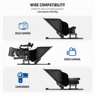 Wide Compatibility of the NEEWER X17 II Remote Teleprompter