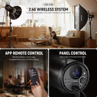 Methods for Controlling NEEWER CB300B Bi-Color Continuous Light