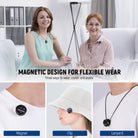 NEEWER KM18 Wireless Button Lavalier Microphone offers three ways to wear.