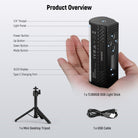 Product overview of the NEEWER TL96RGB Magnetic Light Wand