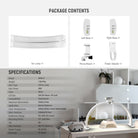 Package Contents of the NEEWER HM04-D Desktop LED Manicure Arc Lamp Kit