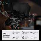 NEEWER C12 Camera Teleprompter has multiple accessory mounting points.