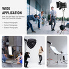Wide Applications of the NEEWER ST240SS Rolling Light Stand