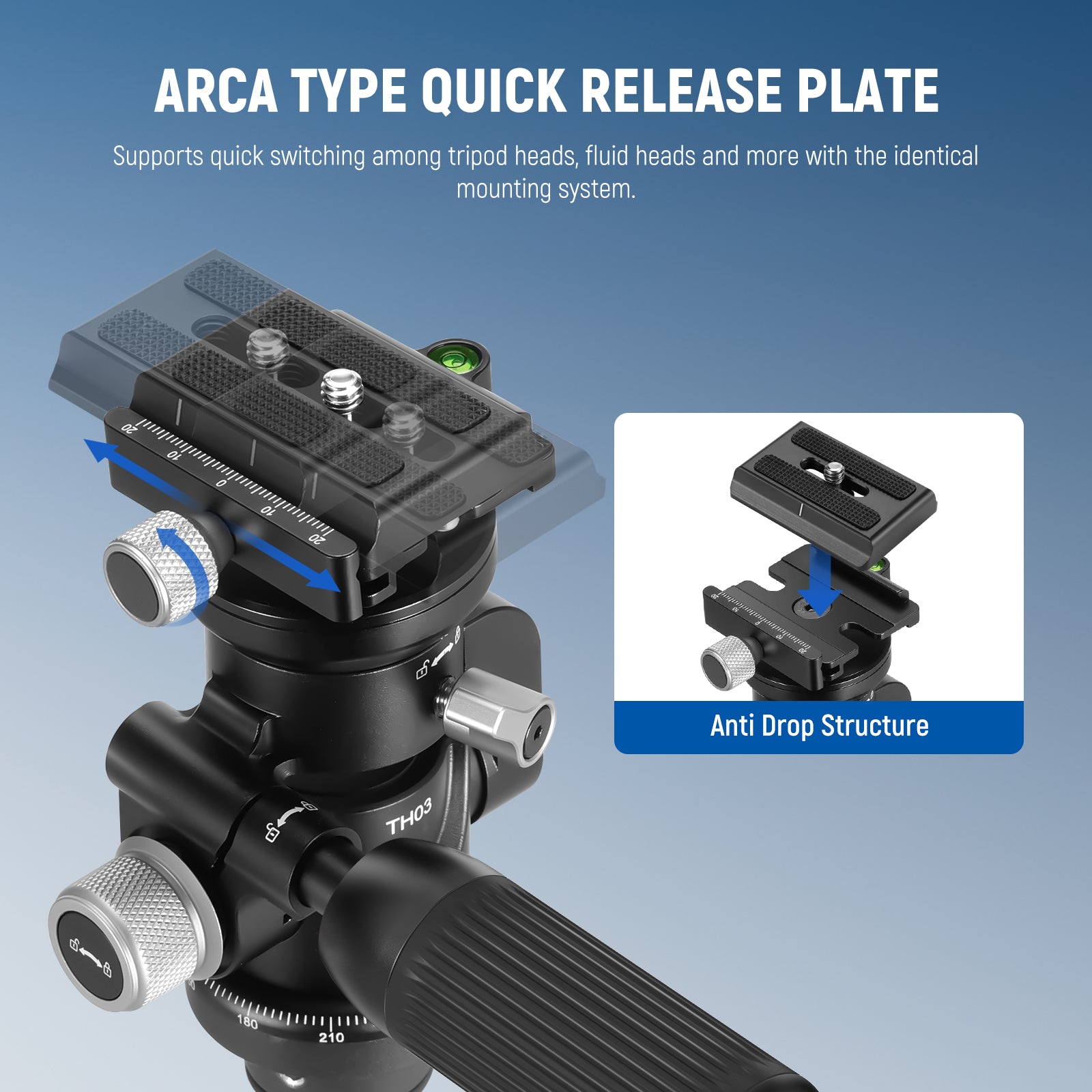 Arca Type Quick Release Plate