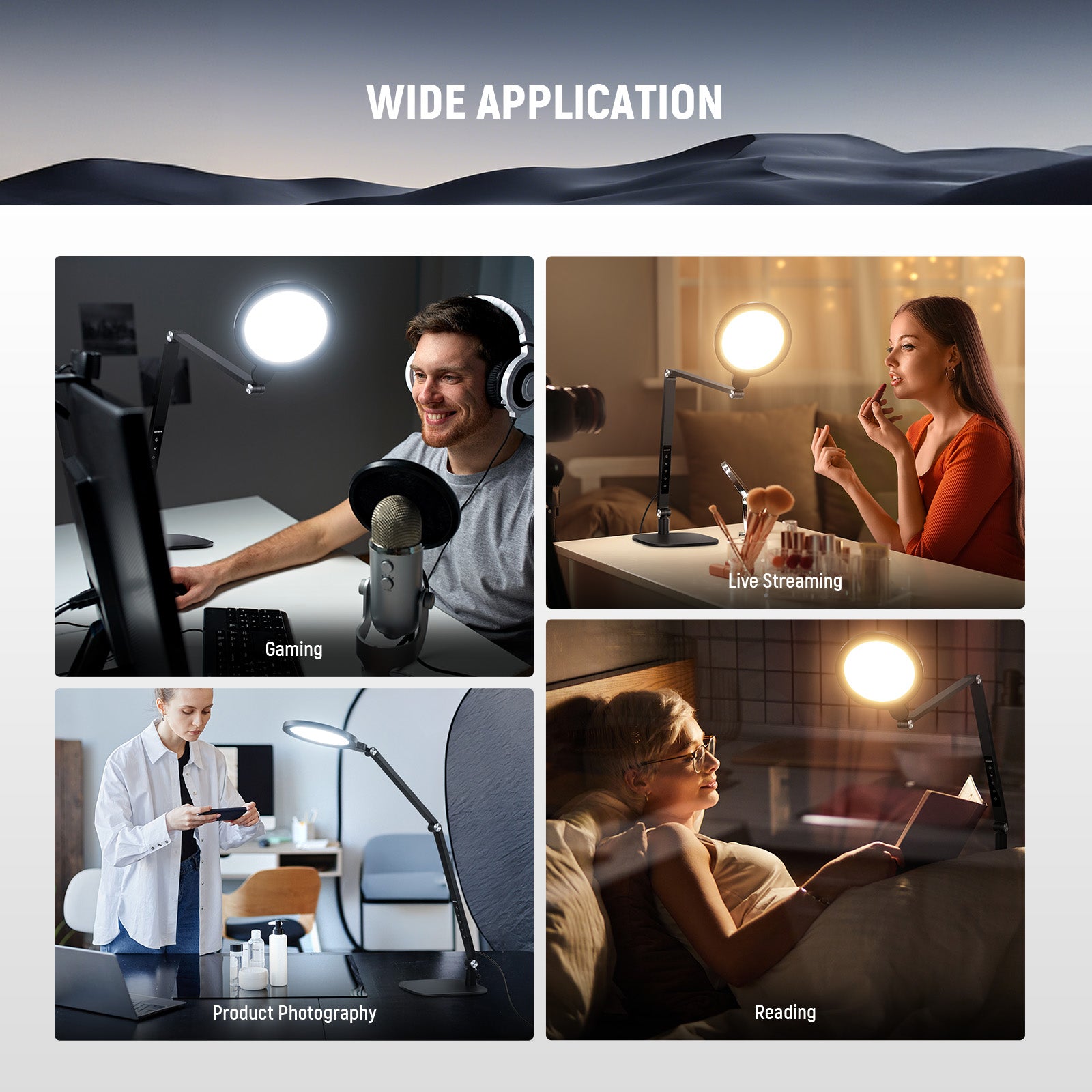 Wide Applications of the NEEWER BASICS R19 Round Fill Light