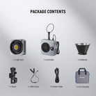 Package Contents of the NEEWER HS200B Portable Bi-Color LED Studio Light