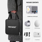 Package Contents of the NEEWER HS60B Bi-Color Mini Light