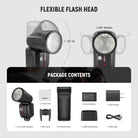 Package Contents of the NEEWER Z2-S Flash For Sony Cameras