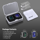Package Contents of the NEEWER Wide Angle + Blue Anamorphic Lens Kit for Pocket 3