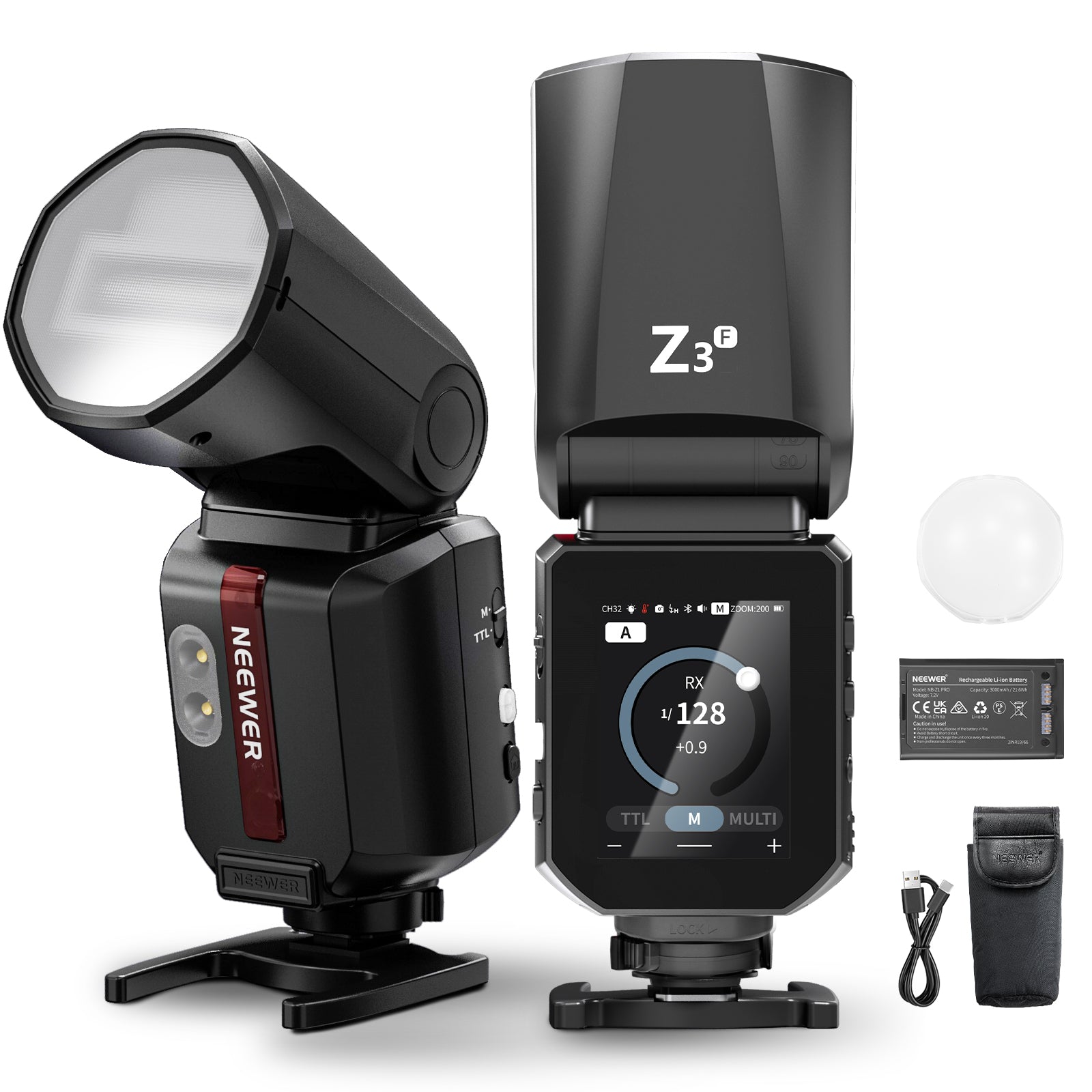 NEEWER Z3-F 100Ws camera flash light