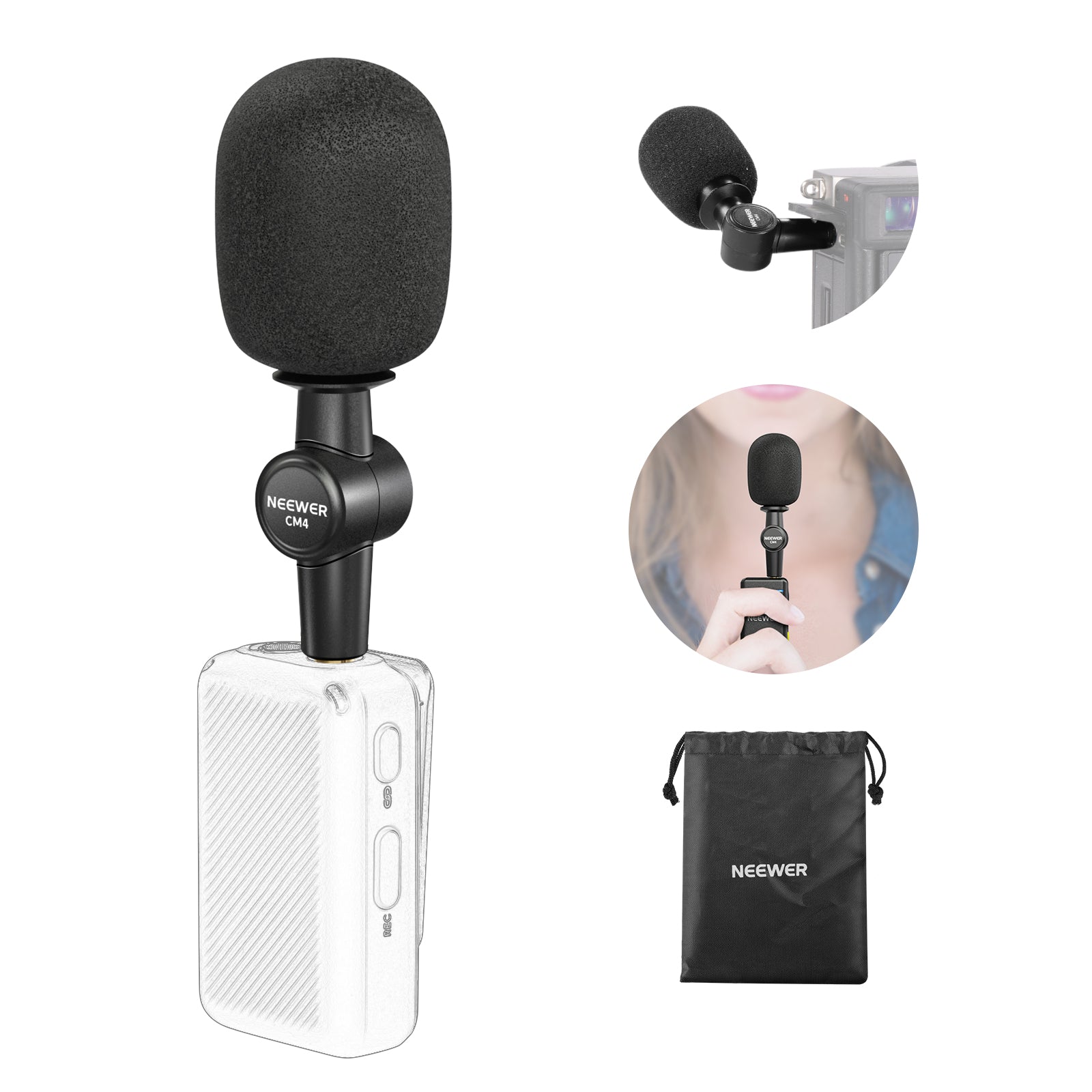 NEEWER CM4 Mini Omnidirectional Microphone