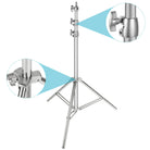NEEWER ST-200SS  Portable Light Stand is stable and durable.