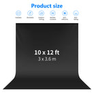 NEEWER 3x3.6M studio backdrop is foldable