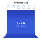 NEEWER 1.8x2.8M Collapsible Blue Backdrop