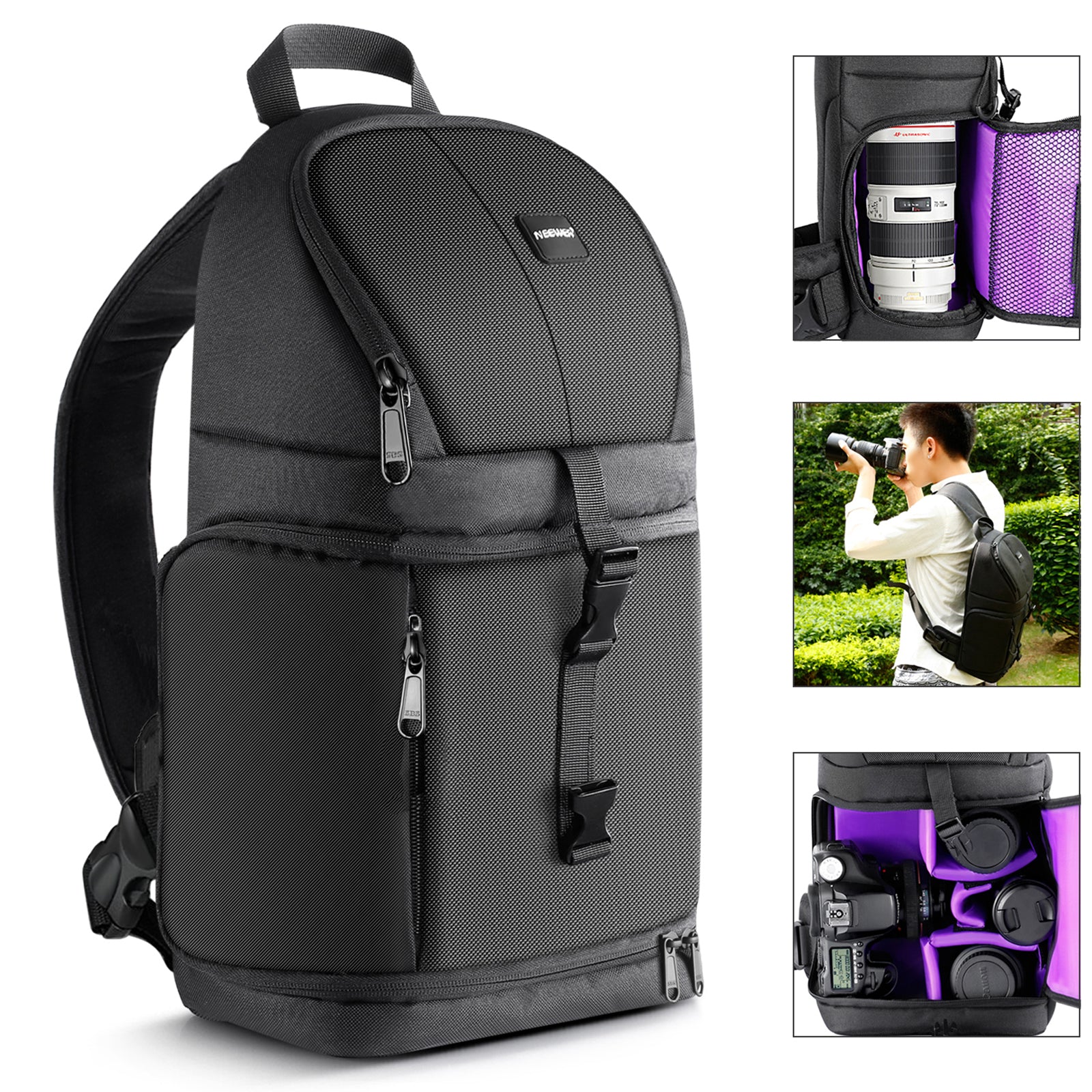 Wide Applications of the NEEWER NW-XJB02S Sling Camera Bag