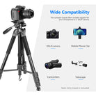 Wide Compatibility of the NEEWER SAB264 2 in 1 Camera Tripod Monopod