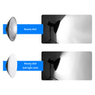 The light created is between that of a direct flash and a softbox, giving the image a wrapped, contrasted look