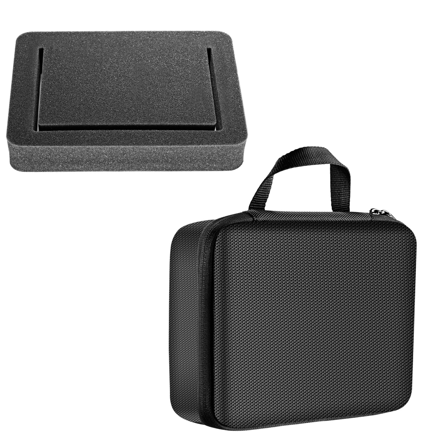 The sturdy exterior and durable zipper provide protection from external hazards.