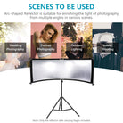 Wide Applications of the NEEWER 100 x 45cm Clamshell Light Reflector Diffuser