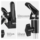 NEEWER Heavy Duty Metal Clamp Holder for Reflector is a durable hardware accessory.